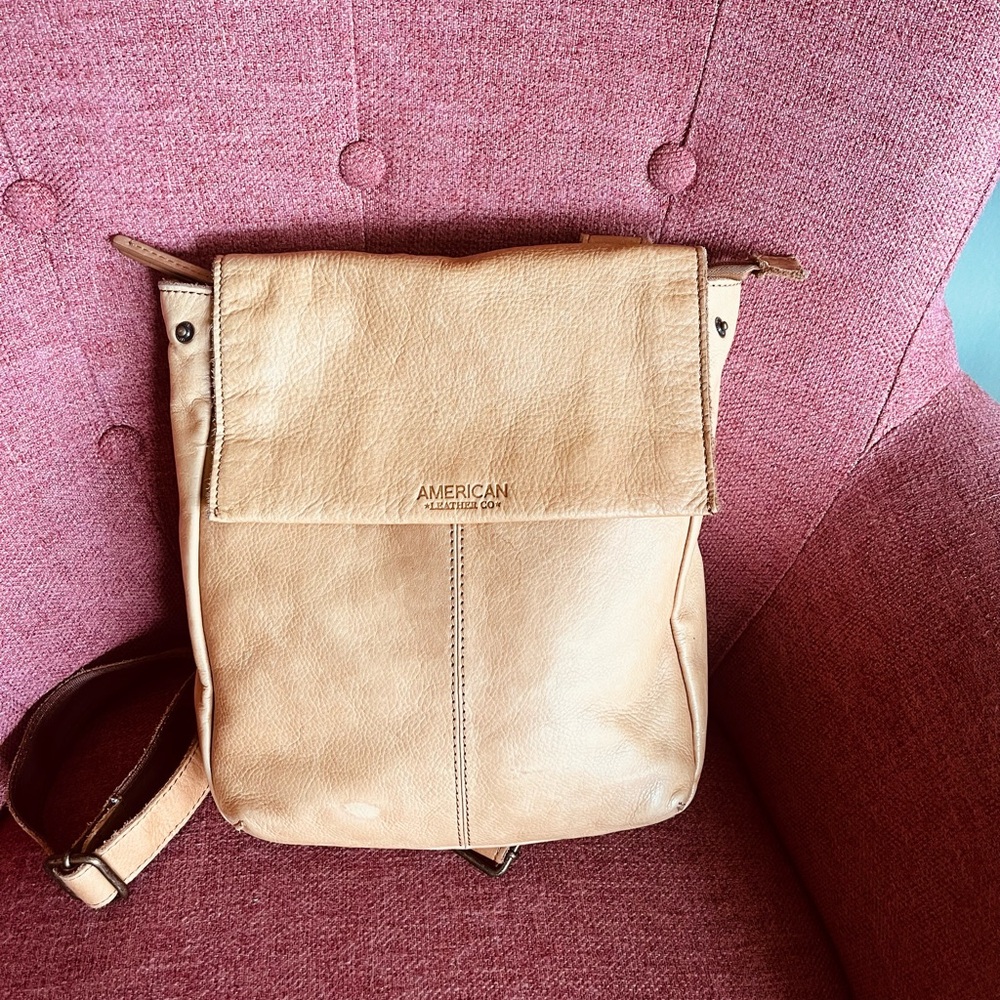 American leather backpack - Picture 2 of 6